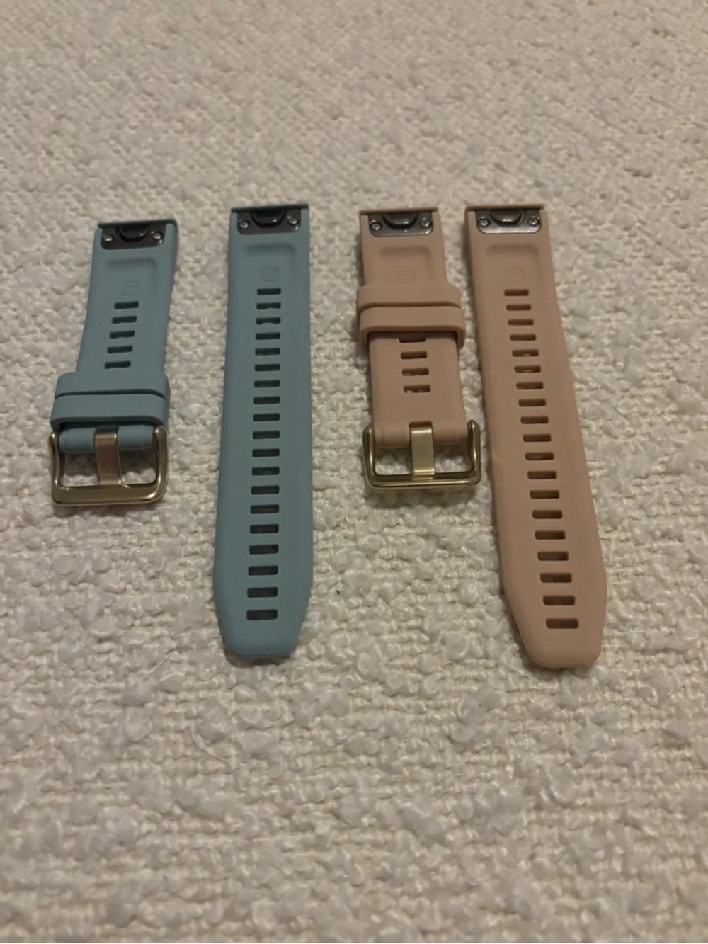 PCAVO 20MM Silicone Watchband Bundle (2-Pack)